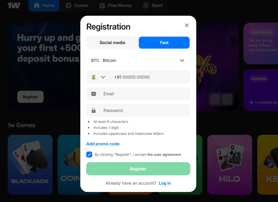 Registration Process