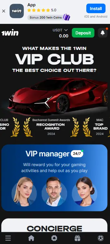 1win Mobile App